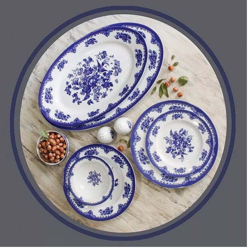 سرویس چینی زرین طرح فلورانس 28 پارچه