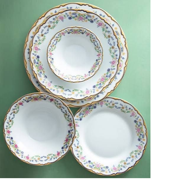 سرویس چینی زرین طرح گلستان 28  پارچه