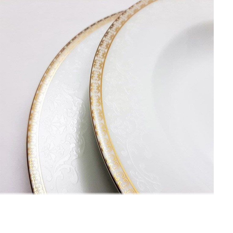 سرویس چینی زرین ریوا طلایی 28 پارچه