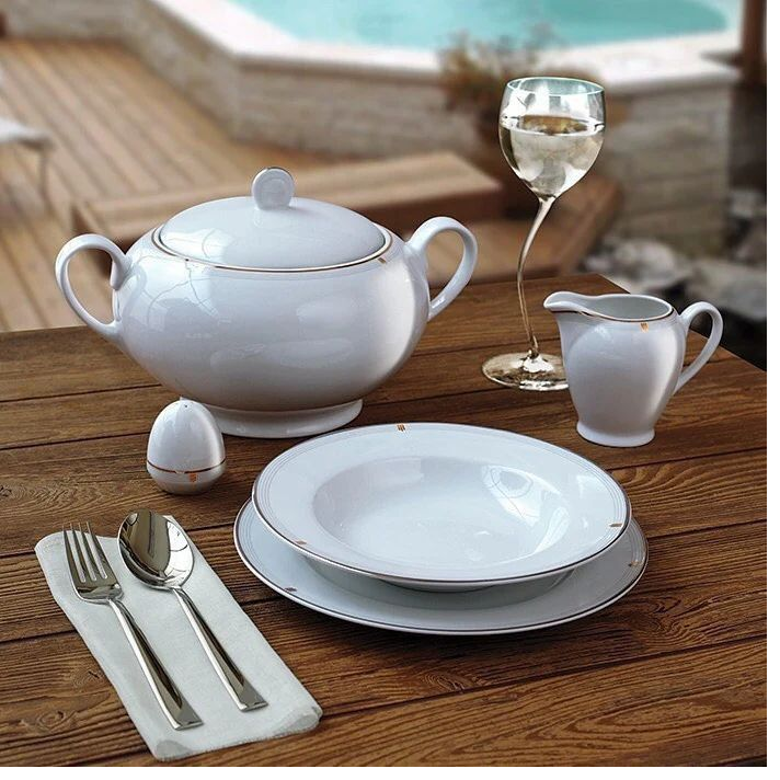 سرویس چینی زرین طرح اپرا 102 پارچه