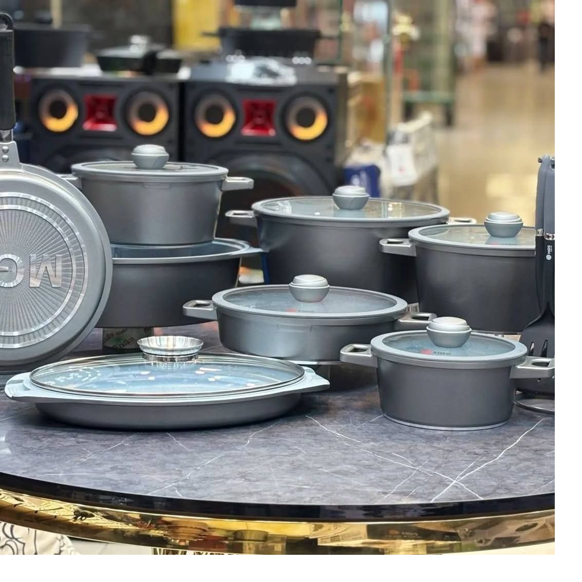 سرویس قابلمه 25 پارچه MGS در 4 رنگ