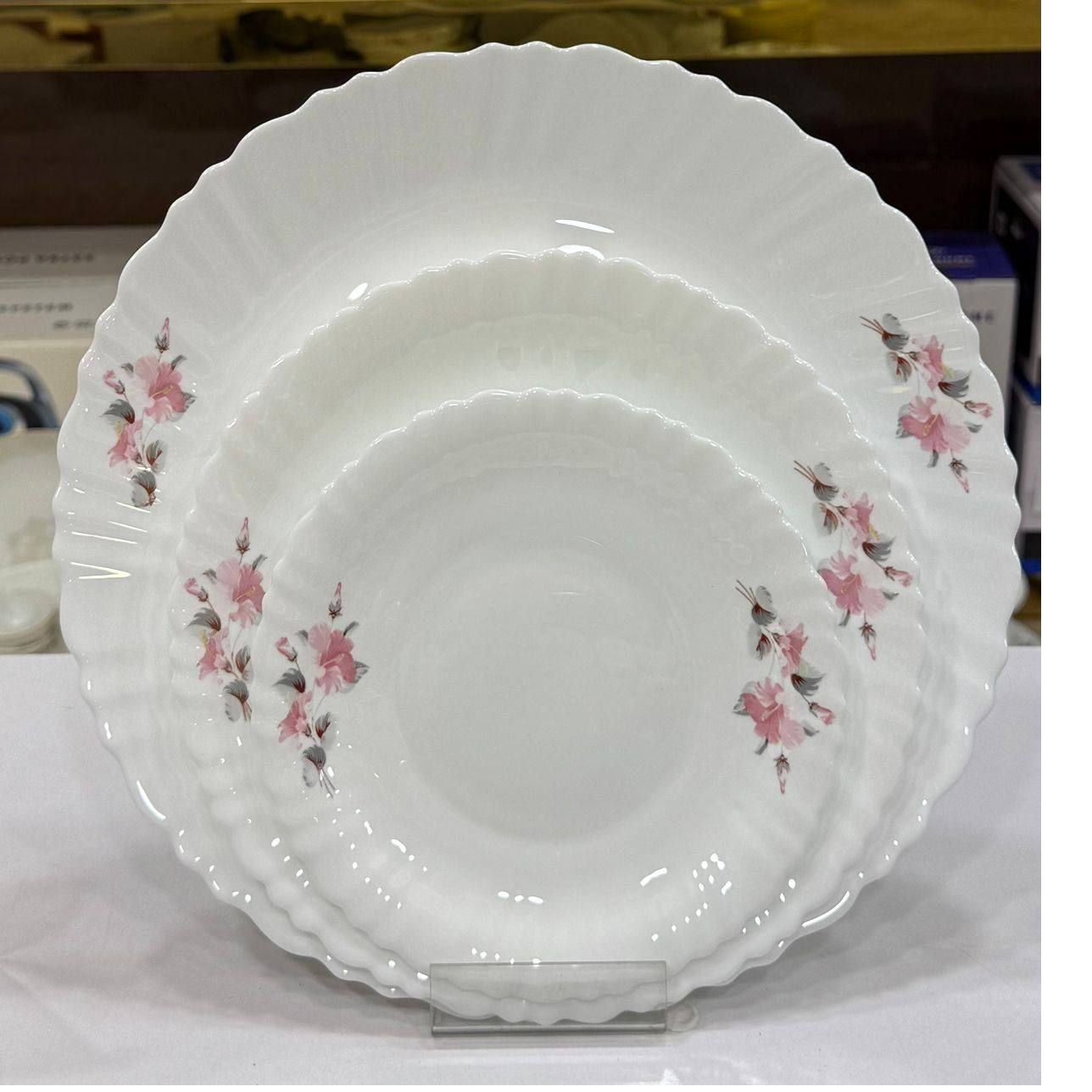 25 پارچه گلدن اپال قالب فرست طرح سارینا صورتی