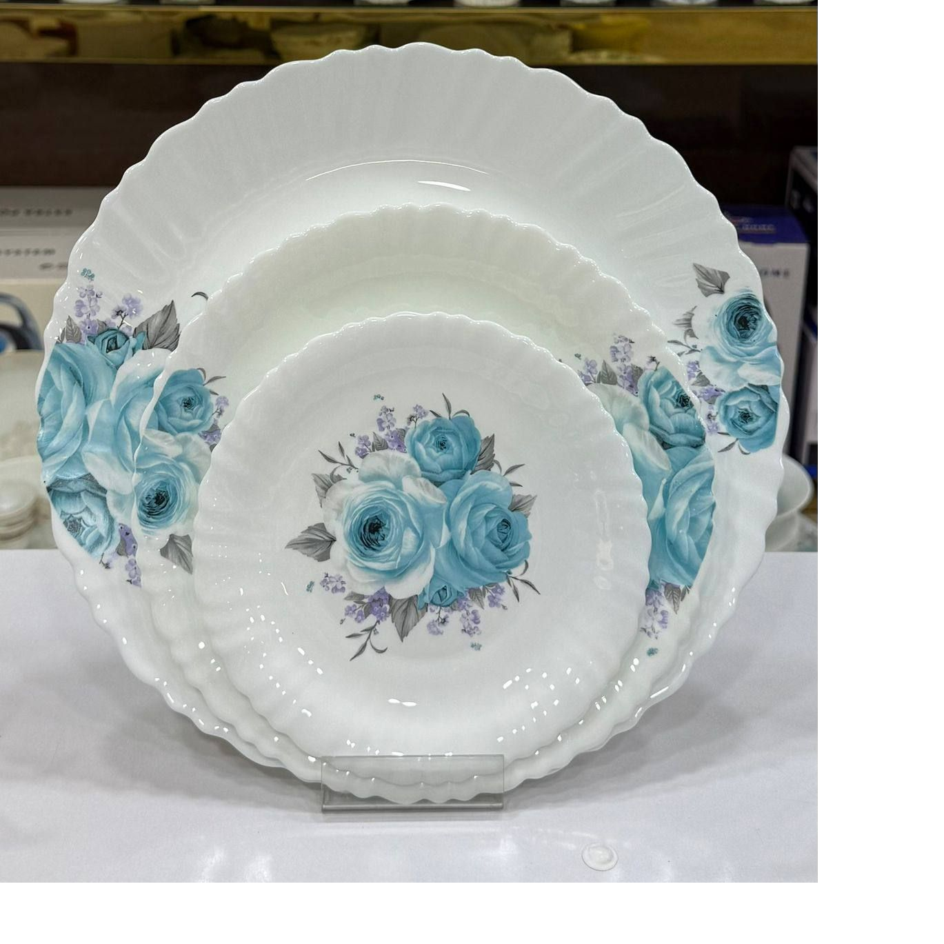 25 پارچه گلدن اپال قالب فرست طرح تیلار سبز