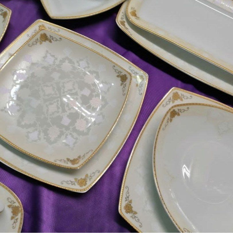 چینی پردیس طرح کاژین طلایی 30 پارچه