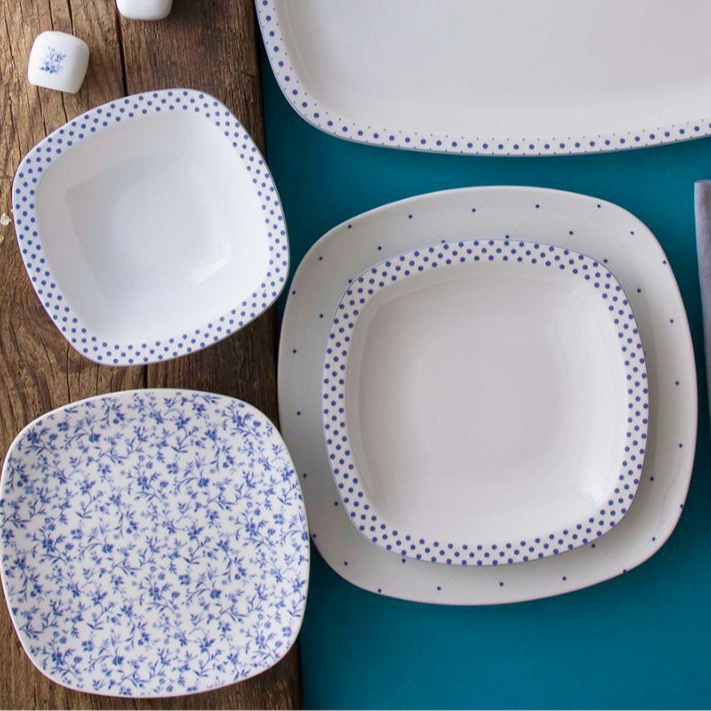 سرویس چینی زرین طرح ورنیکا 27 پارچه