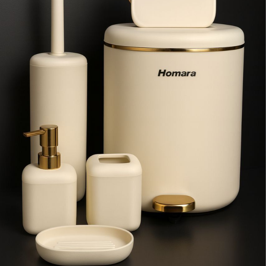 ست بهداشتی 6 پارچه همارا در 4 رنگ