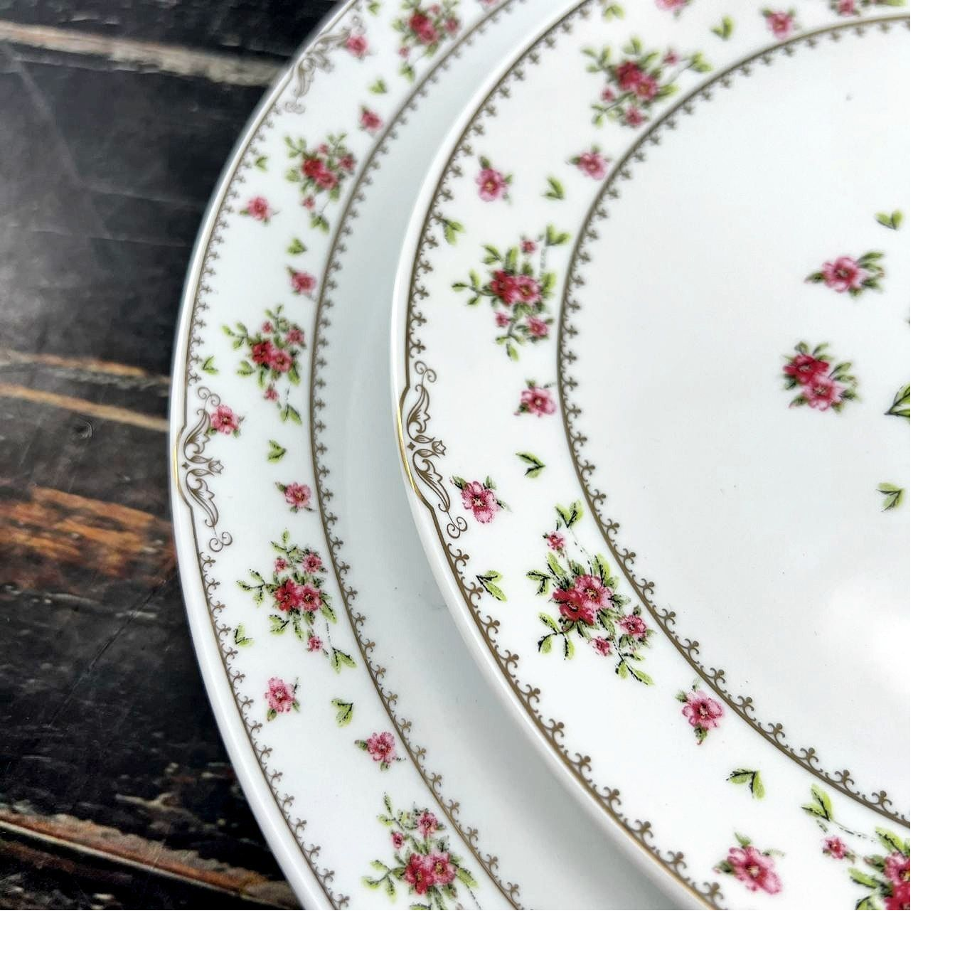 سرویس 28 پارچه 6 نفره طرح گلریز