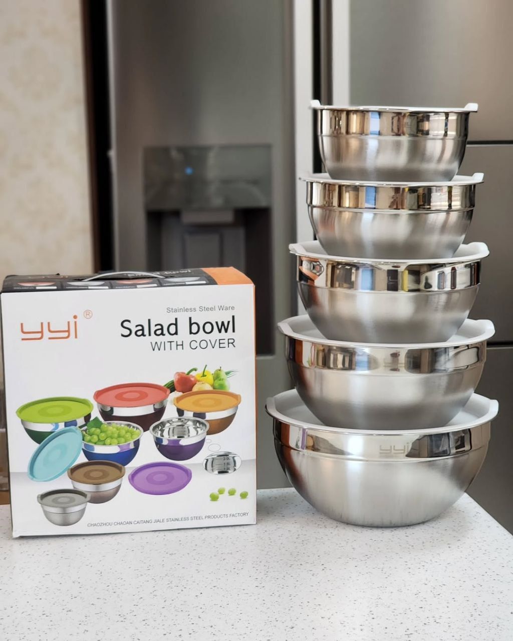 سرویس لگن 5 پاچه استیل درب دار y.y