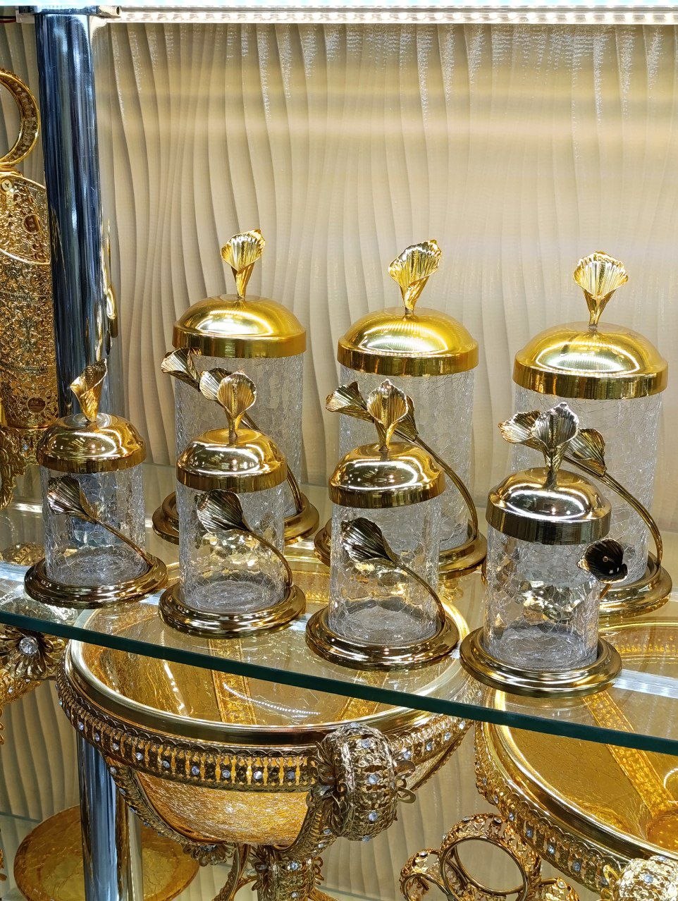 سرویس 33 پارچه سولو لب نقره ای     